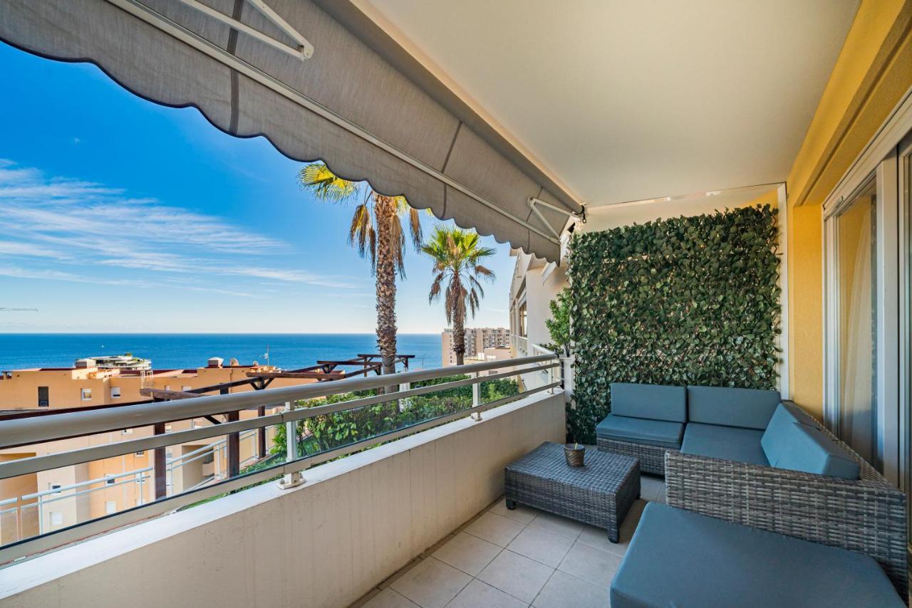 Frontiere Monaco, Terrasse, Vue Mer, Parking - Ab Beausoleil Esterno foto