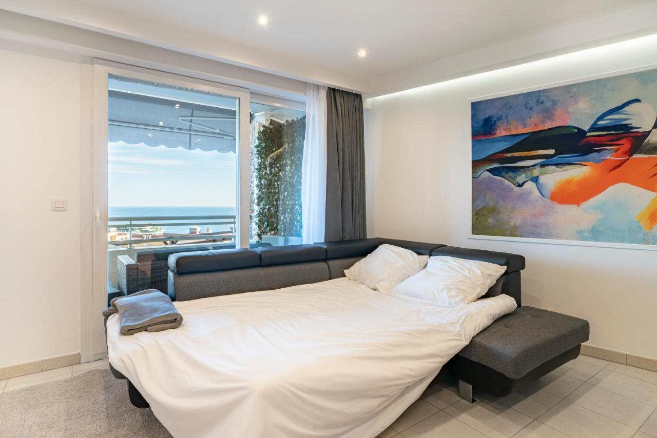 Frontiere Monaco, Terrasse, Vue Mer, Parking - Ab Beausoleil Esterno foto
