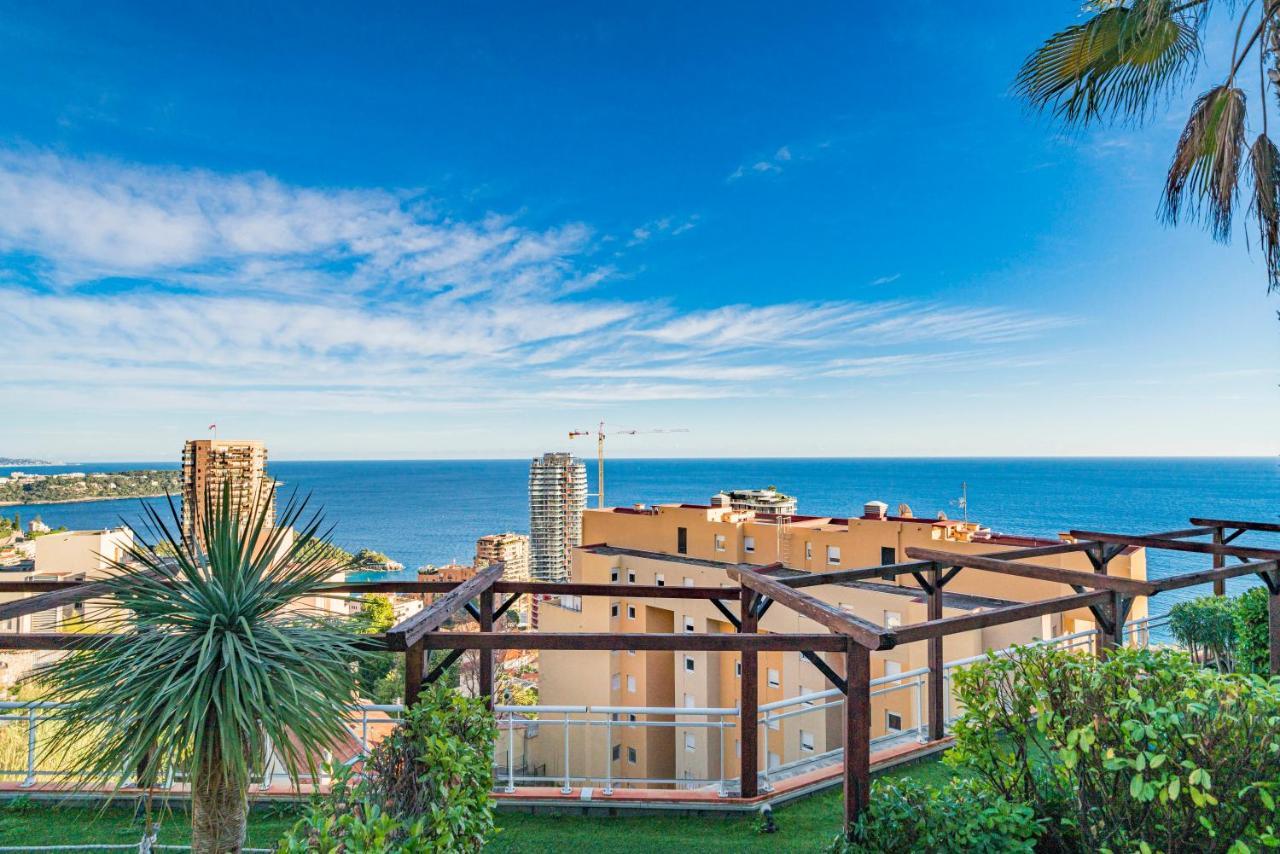 Frontiere Monaco, Terrasse, Vue Mer, Parking - Ab Beausoleil Esterno foto